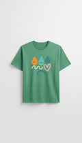 Sprout green graphic tee