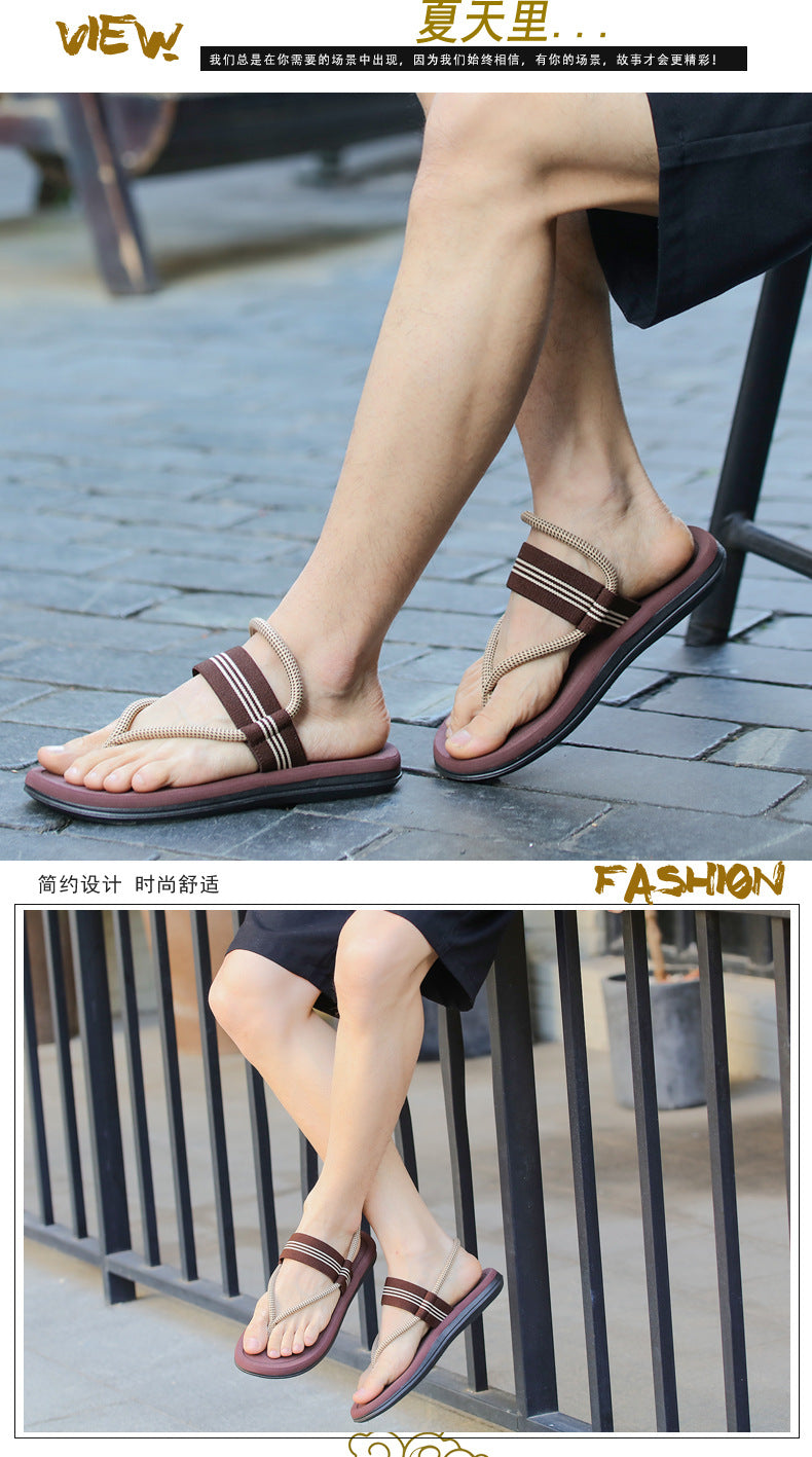 New summer sandals girls all-match flat flip-flops women's outdoor beach sandals wholesale sandals