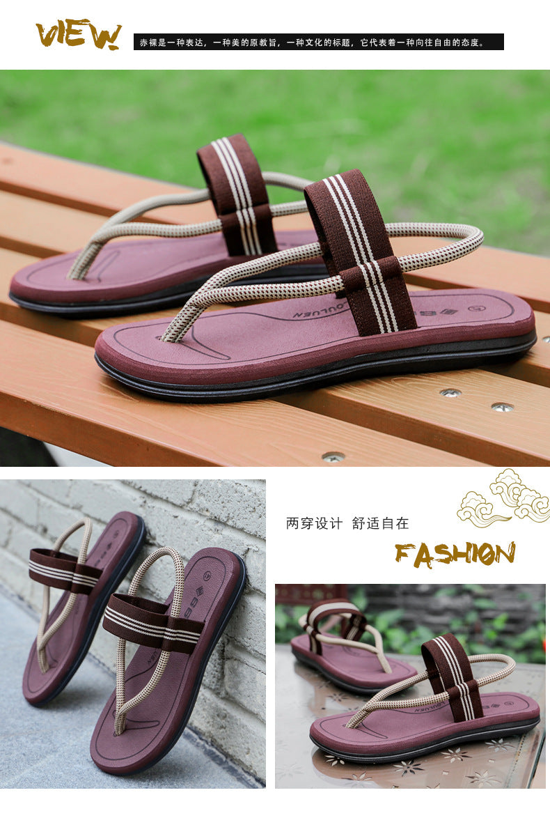 New summer sandals girls all-match flat flip-flops women's outdoor beach sandals wholesale sandals