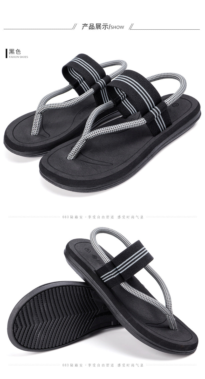 New summer sandals girls all-match flat flip-flops women's outdoor beach sandals wholesale sandals