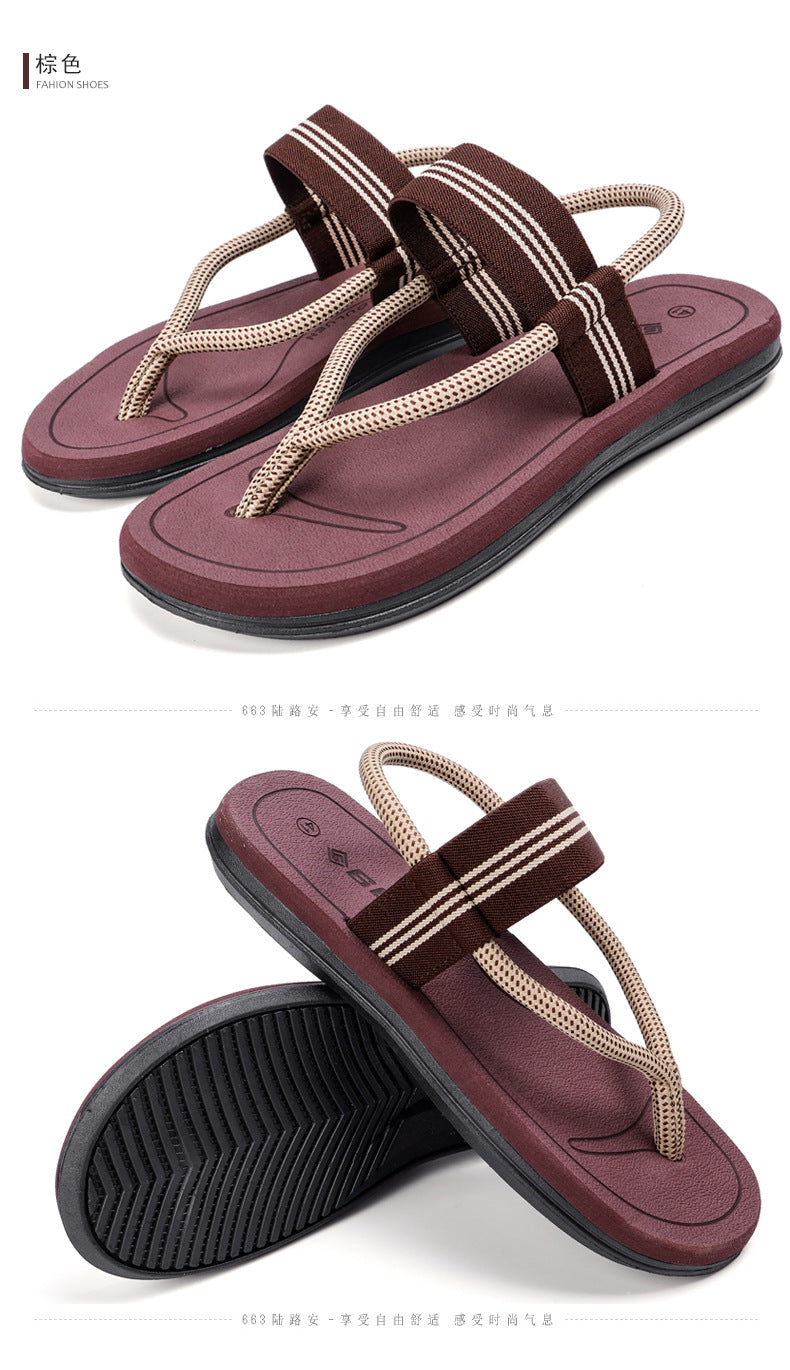 New summer sandals girls all-match flat flip-flops women's outdoor beach sandals wholesale sandals