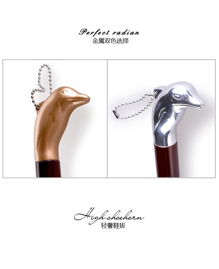Extra-Long Shoehorn Shoe Lifter with Long Handle, Lazy Shoe Helper, Non-Wearing Shoe Tool, Household Extended Shoehorn Shoe Puller