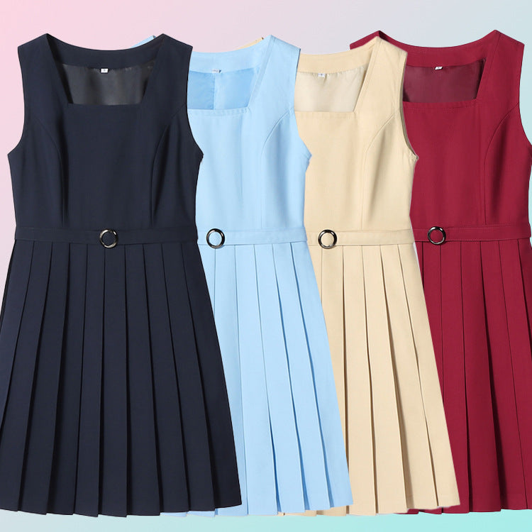 Jumpsuit Vest Dress Cos Chainsaw Man War Devil School Uniform Anime Cosplay Costume Female High School Jk Uniform Skirt