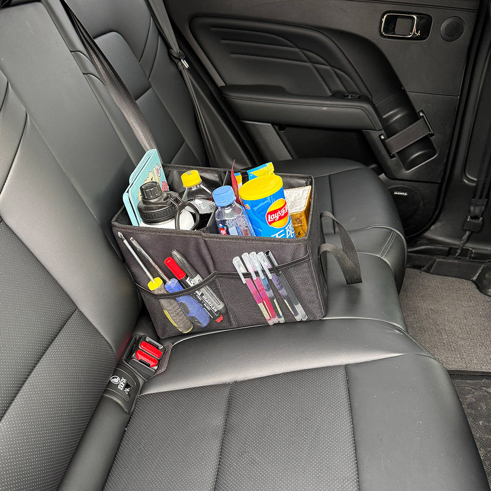 Oxford Cloth Storage Box Car Trunk Storage Box Car Trunk Bag Car Supplies Car Storage Box