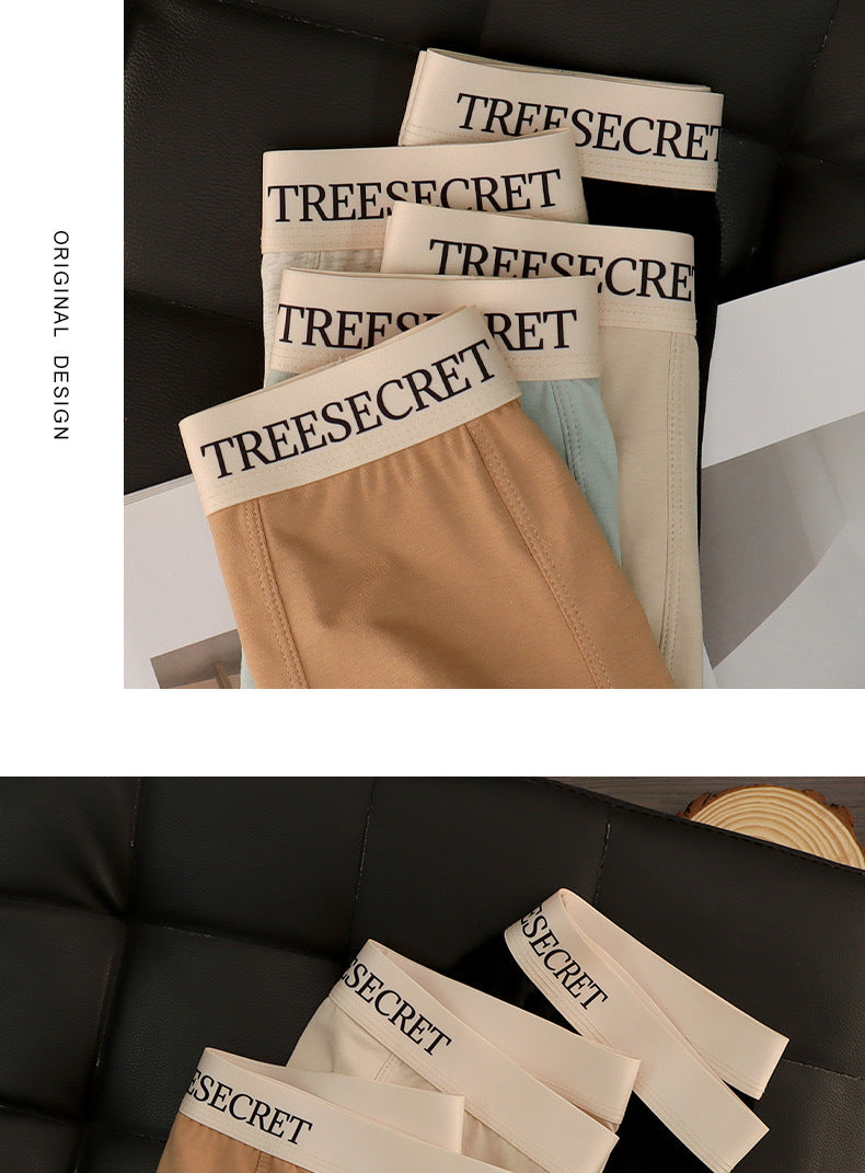 3-Pack New Men's Underwear Boys' Four-Corner Shorts Boxer Shorts Antibacterial Shorts Youth Sports Men's Trousers