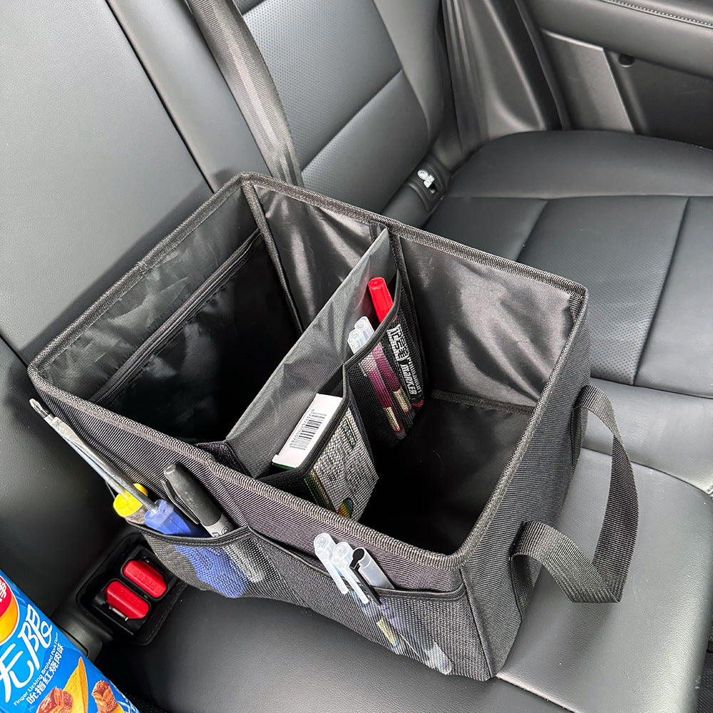 Oxford Cloth Storage Box Car Trunk Storage Box Car Trunk Bag Car Supplies Car Storage Box