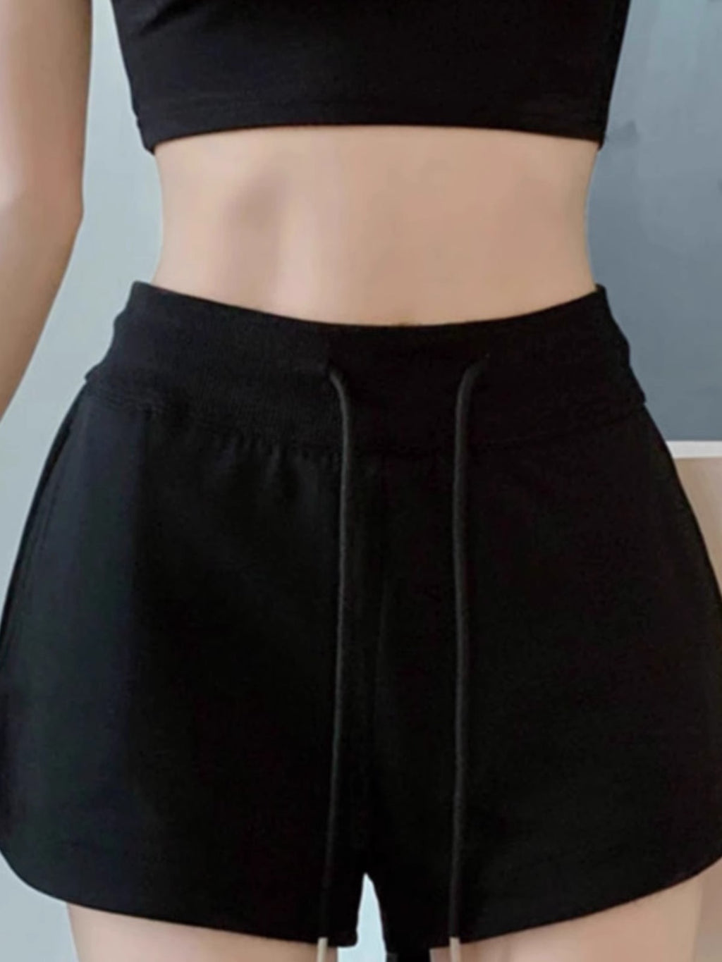 Shorts Women's Casual Autumn New High Waist Loose Bottoming Shorts Sexy Spice Girls Outer Wear Hip Hot Pants Grey Trendy