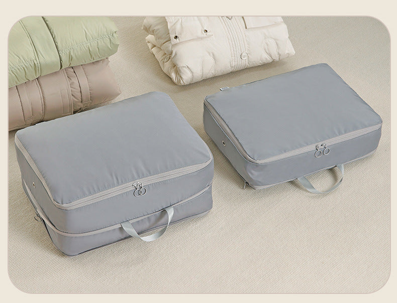 Yisidan Travel Storage Bag Suitcase for Back-To-School Travel, Large Capacity Compression Packing Bag for Clothes and Business Trips
