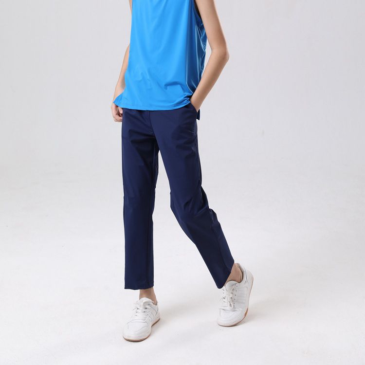 Amazon Export Summer Boys Children's Yoga Pants New Solid Color Breathable Sports Casual Pants Thin Fitness Pants
