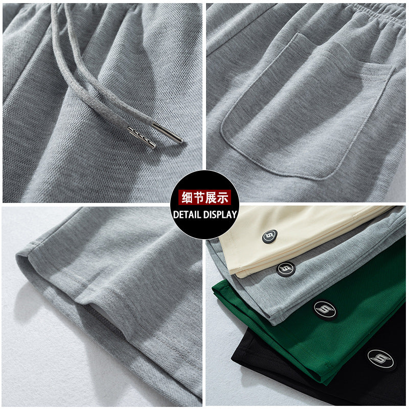 2026 American-Style Trendy Drawstring Shorts, Summer New Men's Niche Sports Casual Basketball Shorts