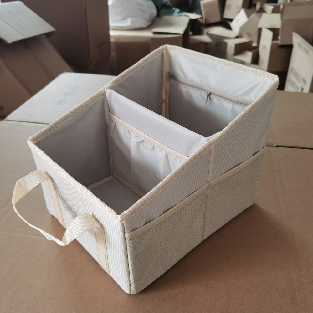 Oxford Cloth Storage Box Car Trunk Storage Box Car Trunk Bag Car Supplies Car Storage Box