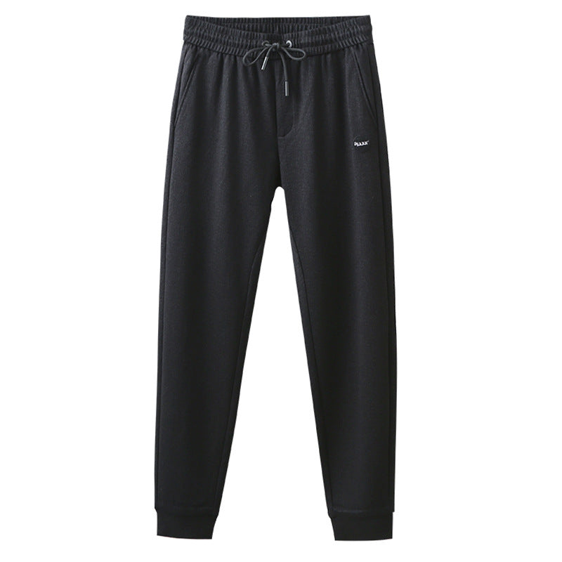 Withdraw cabinet high elastic sports pants men's wholesale winter thick black casual leggings men's long pants D1954