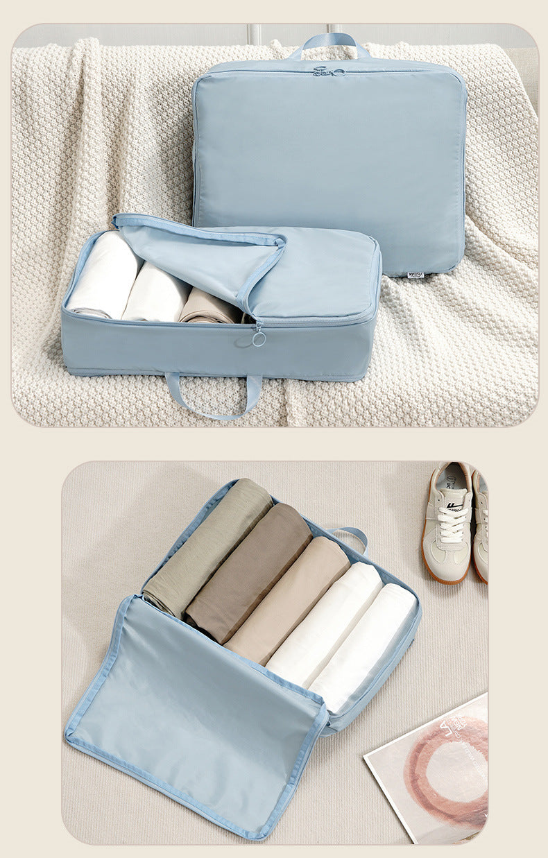 Yisidan Travel Storage Bag Suitcase for Back-To-School Travel, Large Capacity Compression Packing Bag for Clothes and Business Trips