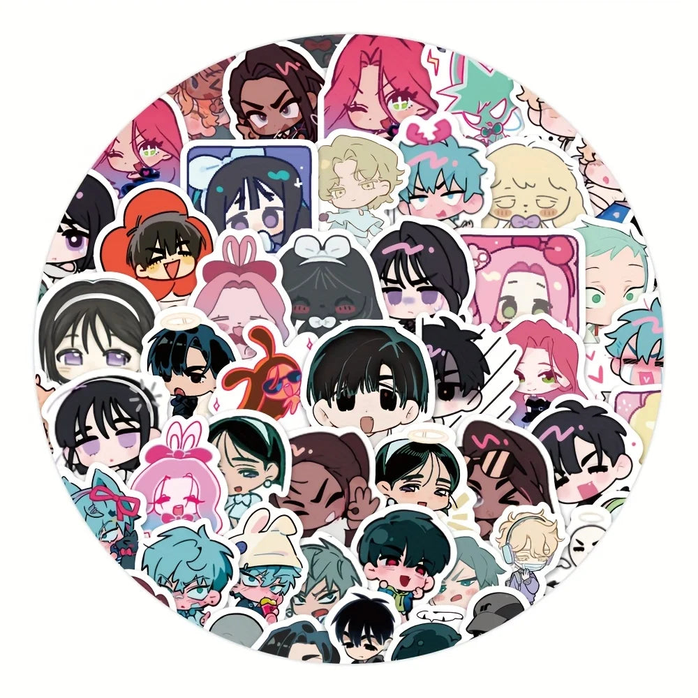 100pcs Irregular-shaped stage stickers alienstageAlien stage simple cute stickers