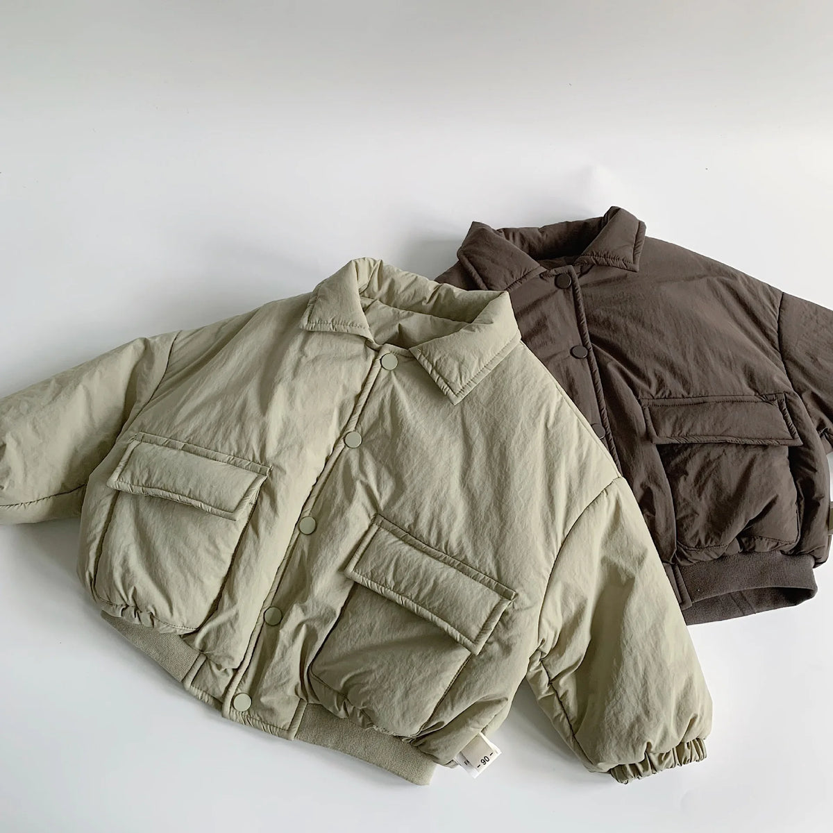 Children's Cotton Coat 2025 Winter New Style Loose and Thick Cotton Clothes Baby Winter Clothes Cotton Jacket Top Trend
