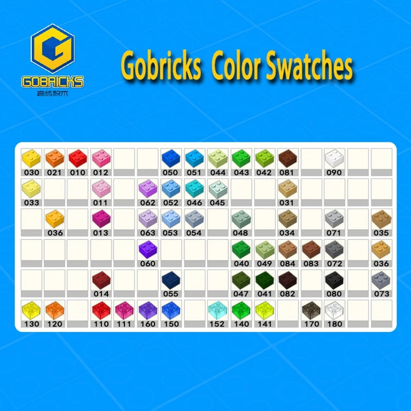 Gobricks GDS-618 ROOF TILE 2X1X2 compatible with 60481 children's DIY Educational Building Blocks Technical