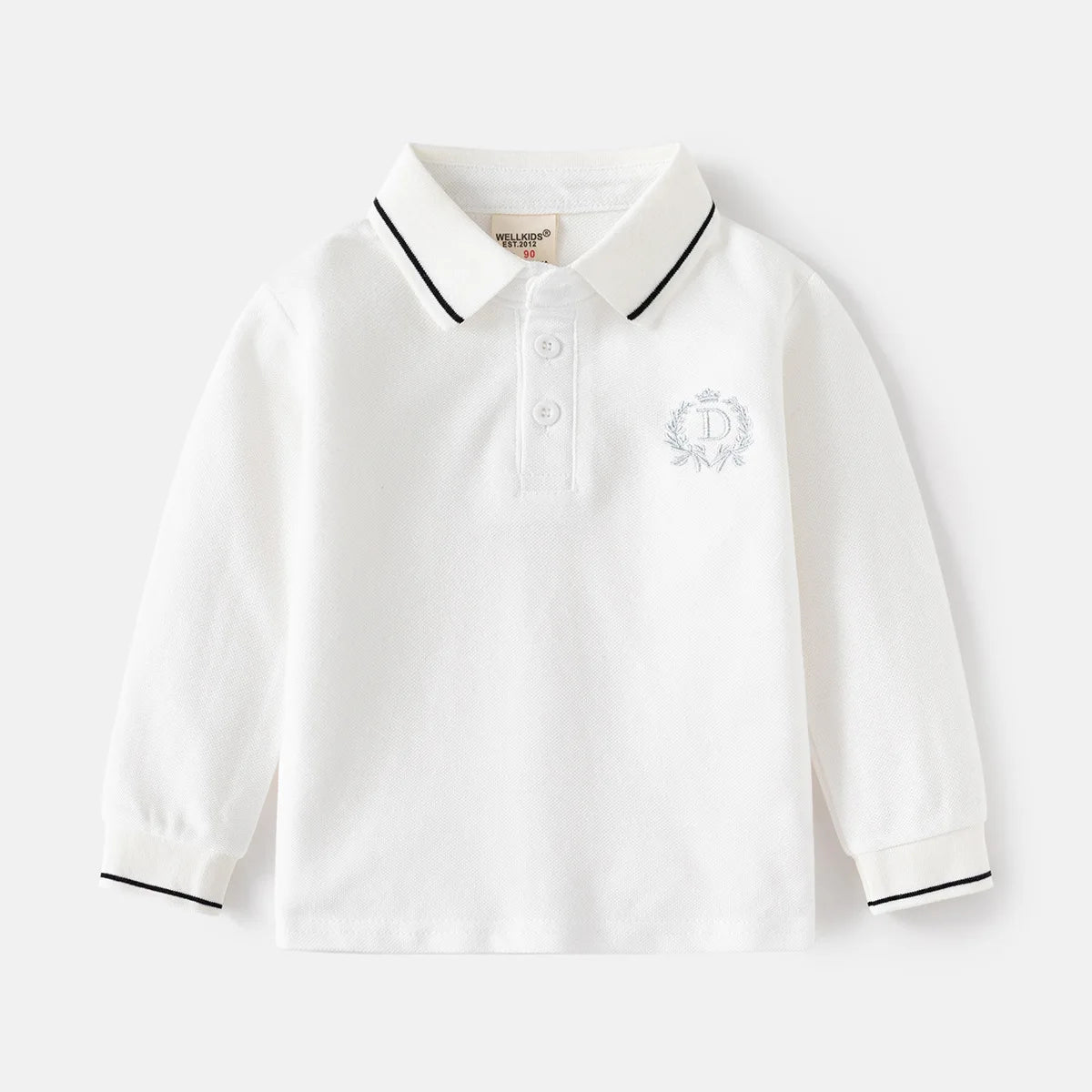 Elegant Boys Polo T-shirts Toddler Kids Tops Long Sleeve Children's Clothes