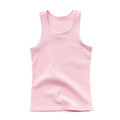 Girls Boys Tank Tops Kids Candy Color Sleeveless Vest 2024 Summer Teenagers Top Tees 3 To 14Yrs Children's Undershirts Clothes