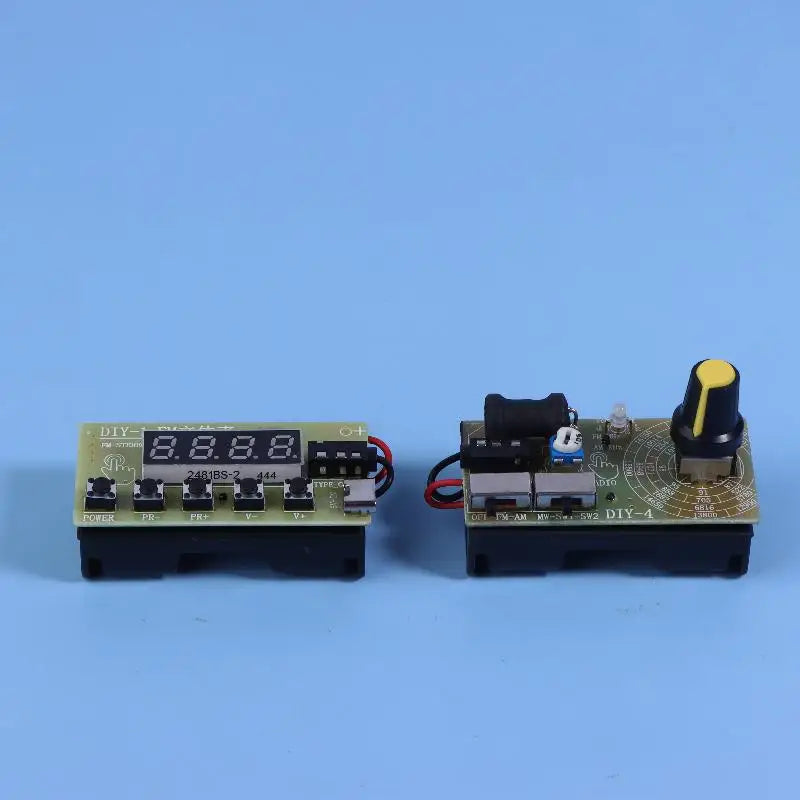 4-Band Digital FM MW SW Radio AM FM Medium Wave Shortwave Receiver Broadcasts Headphone Radio Module Antenna Volume Adjustable