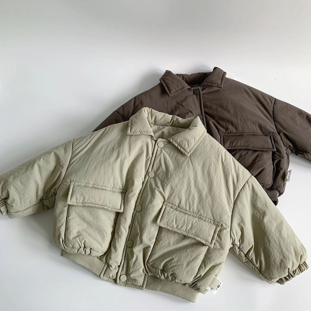 Children's Cotton Coat 2025 Winter New Style Loose and Thick Cotton Clothes Baby Winter Clothes Cotton Jacket Top Trend