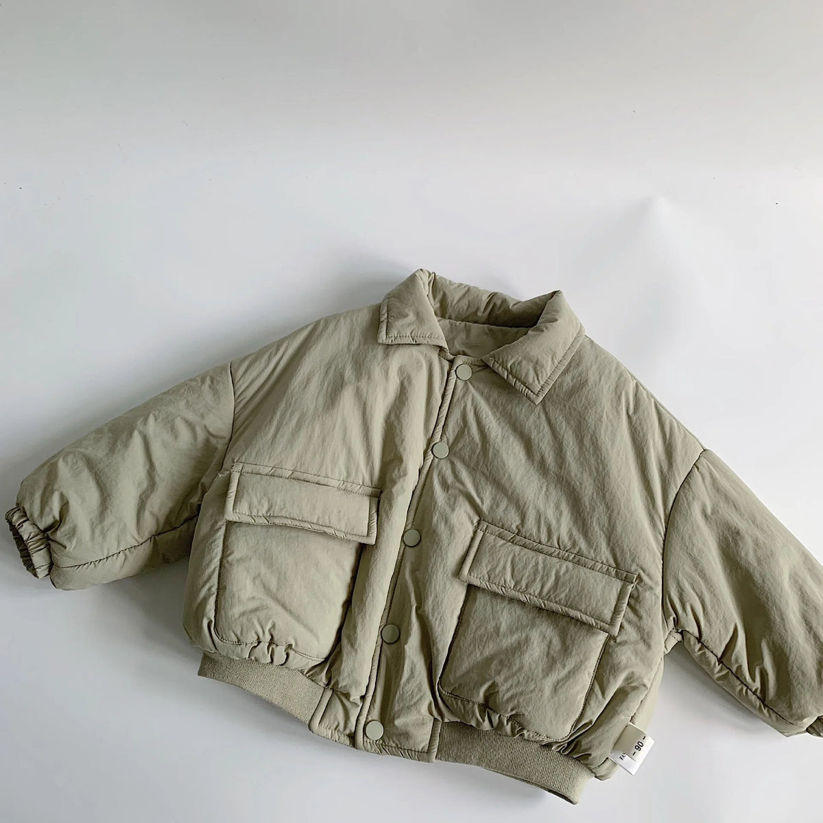 Children's Cotton Coat 2025 Winter New Style Loose and Thick Cotton Clothes Baby Winter Clothes Cotton Jacket Top Trend