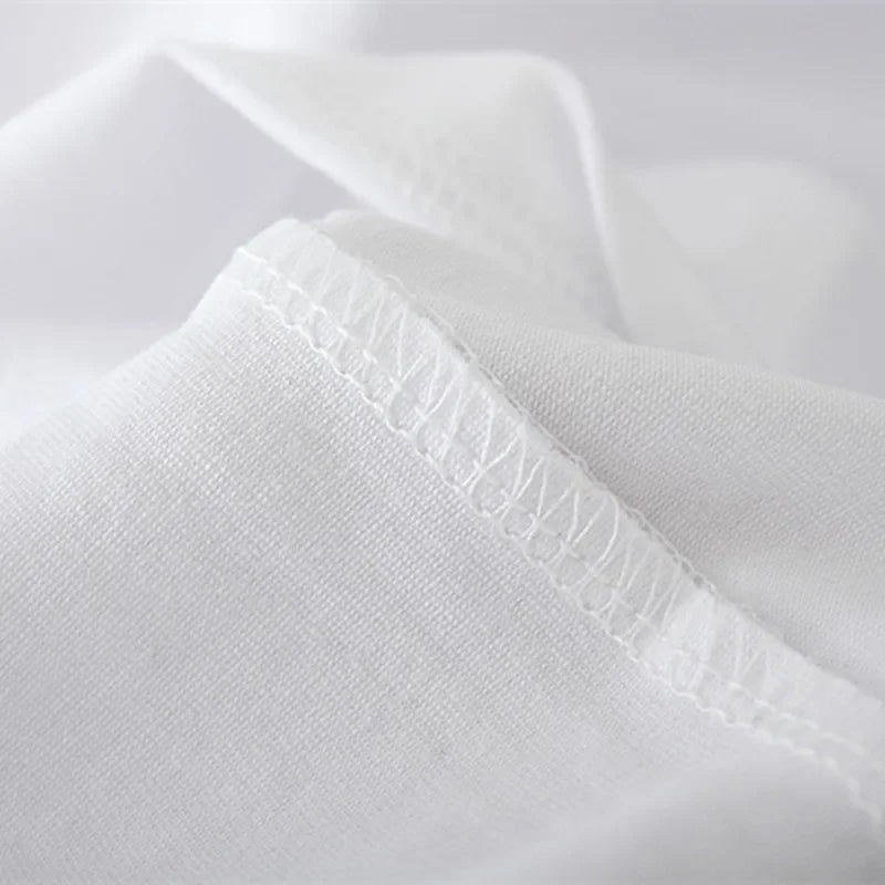 T-shirts Girl Designer Streetwear Japanese Clothing Friends Chandler T-shirts Women Funny Aesthetic Clothes Short White Sleeved
