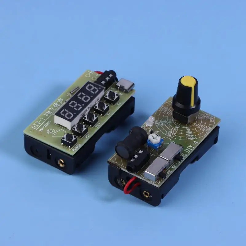 4-Band Digital FM MW SW Radio AM FM Medium Wave Shortwave Receiver Broadcasts Headphone Radio Module Antenna Volume Adjustable