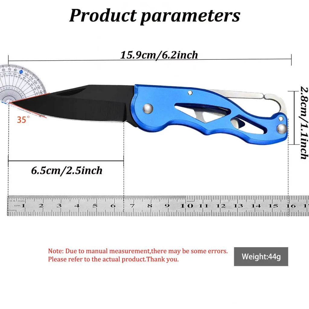 1/2/3/4/5PCS,Folding Knife Household Unboxing Knife Keychain Portable Outdoor Survival Knife Folding Knife Utility Tool
