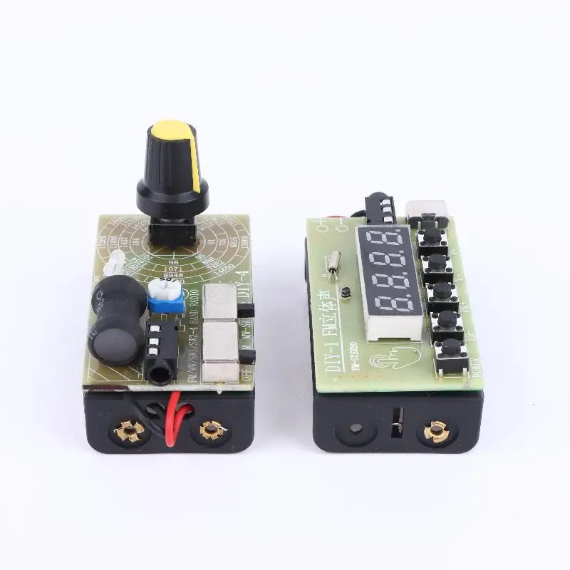 4-Band Digital FM MW SW Radio AM FM Medium Wave Shortwave Receiver Broadcasts Headphone Radio Module Antenna Volume Adjustable