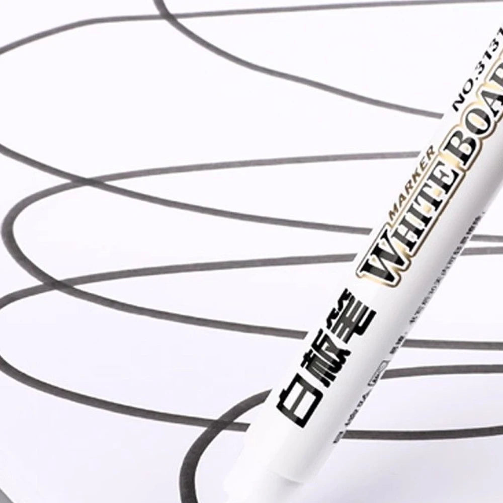 100-1pcs Erasable Whiteboard Marker Pen Blackboard Marker Teaching Chalk for Glass Ceramics Office School Art Marker Stationery